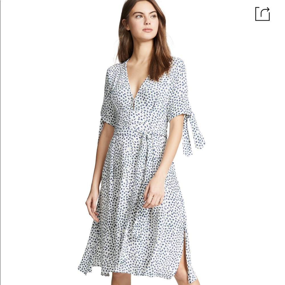 Faithful the Brand Nina V-Neck Dress